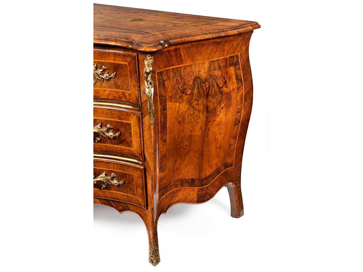 Detailabbildung: Neuwieder Barock-Kommode