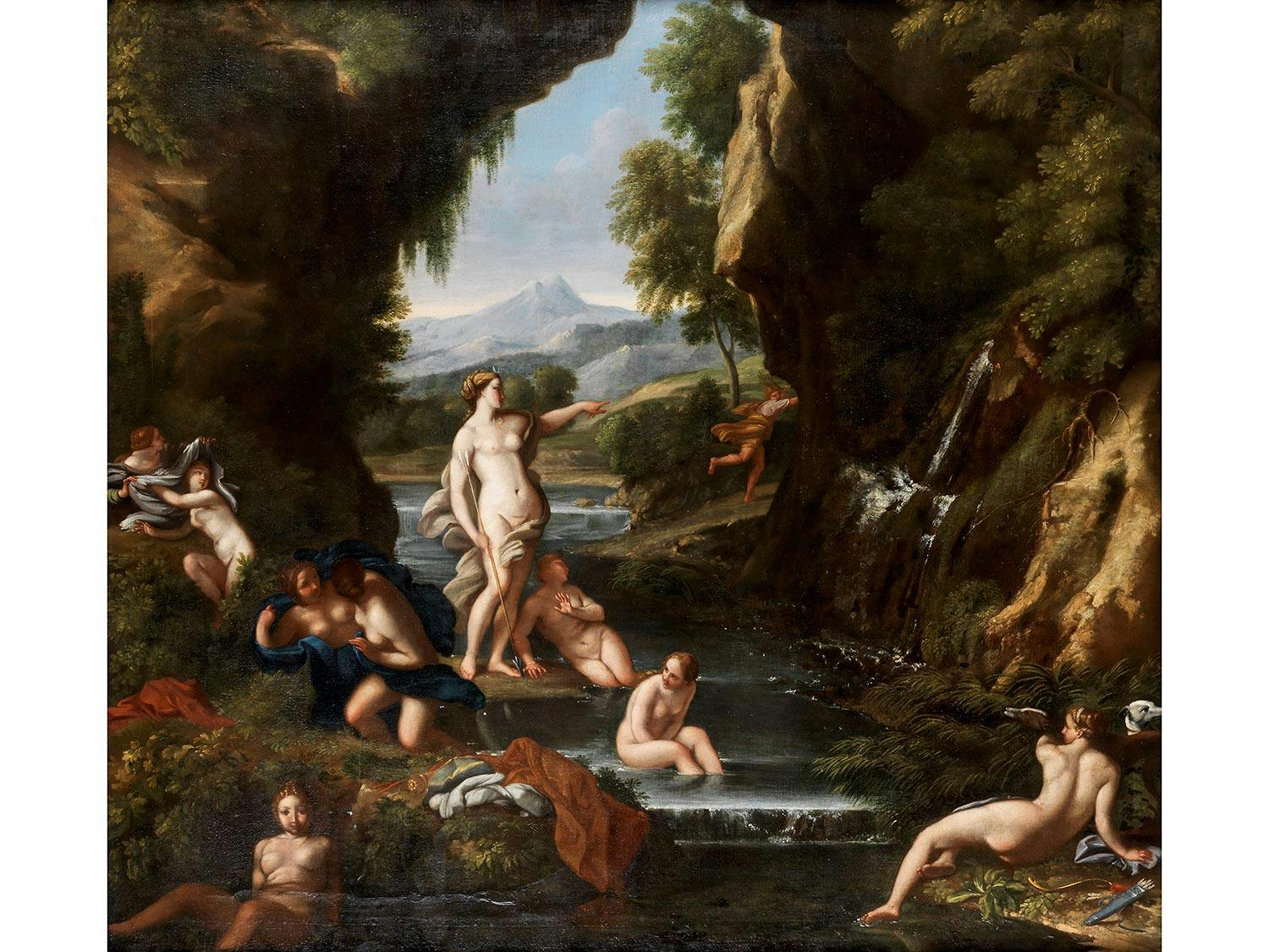 Carlo Maratti (1625 – 1713) und Gaspard Dughet (1615 – 1675), zug.