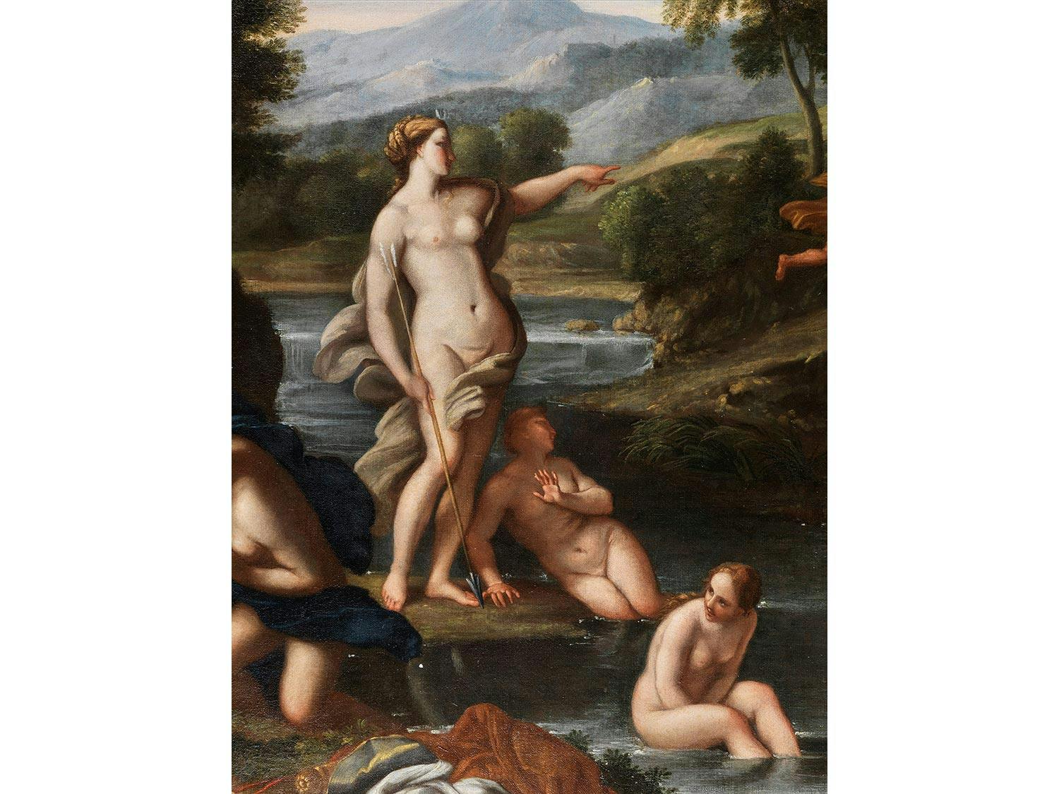 Detailabbildung: Carlo Maratti (1625 – 1713) und Gaspard Dughet (1615 – 1675), zug.