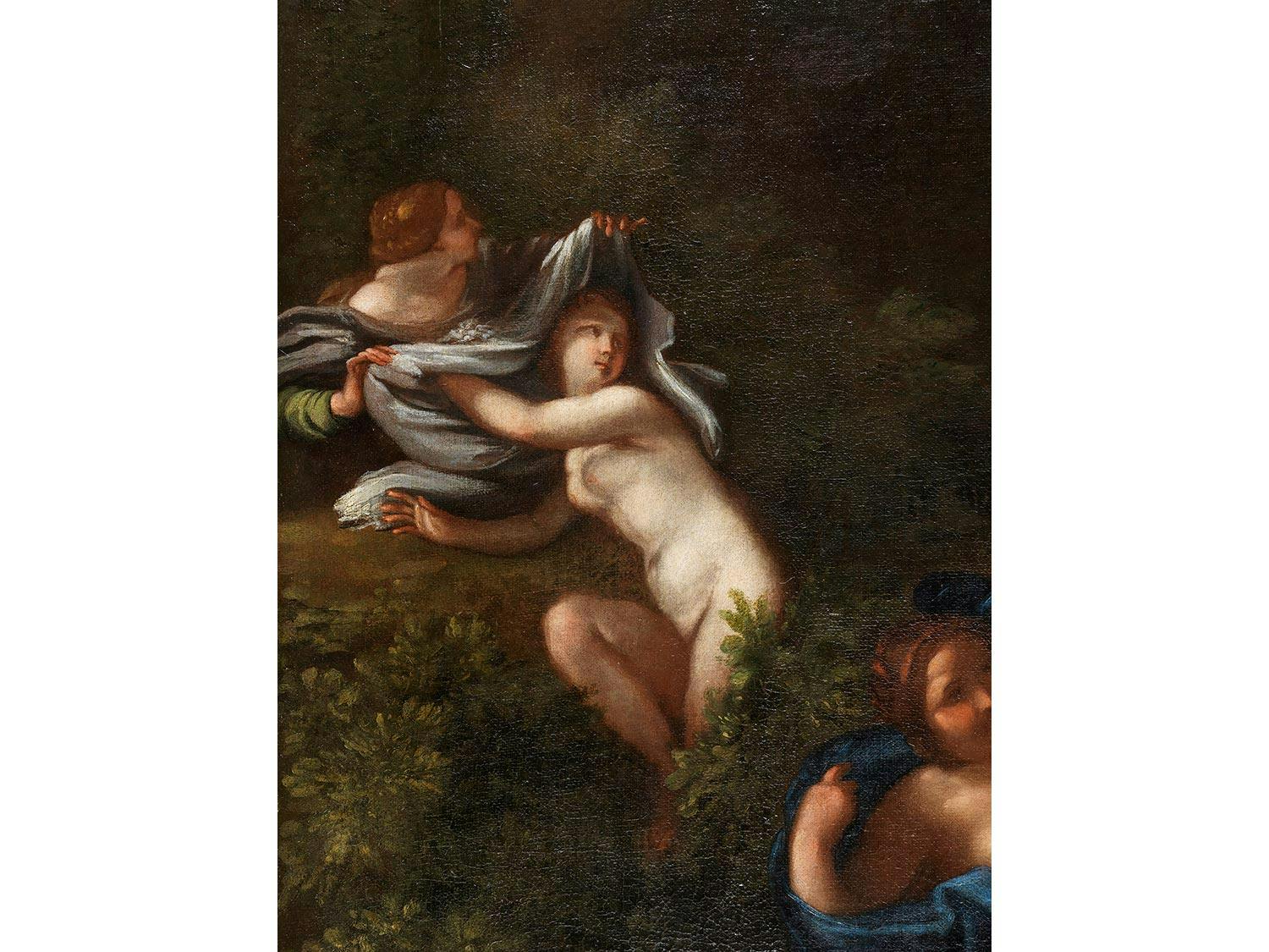 Detailabbildung: Carlo Maratti (1625 – 1713) und Gaspard Dughet (1615 – 1675), zug.