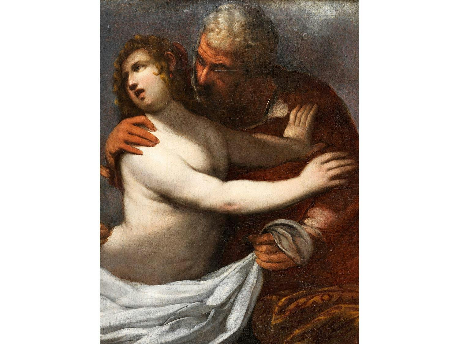 Detailabbildung: Luciano Borzone, 1590 Genua – 1645 ebenda