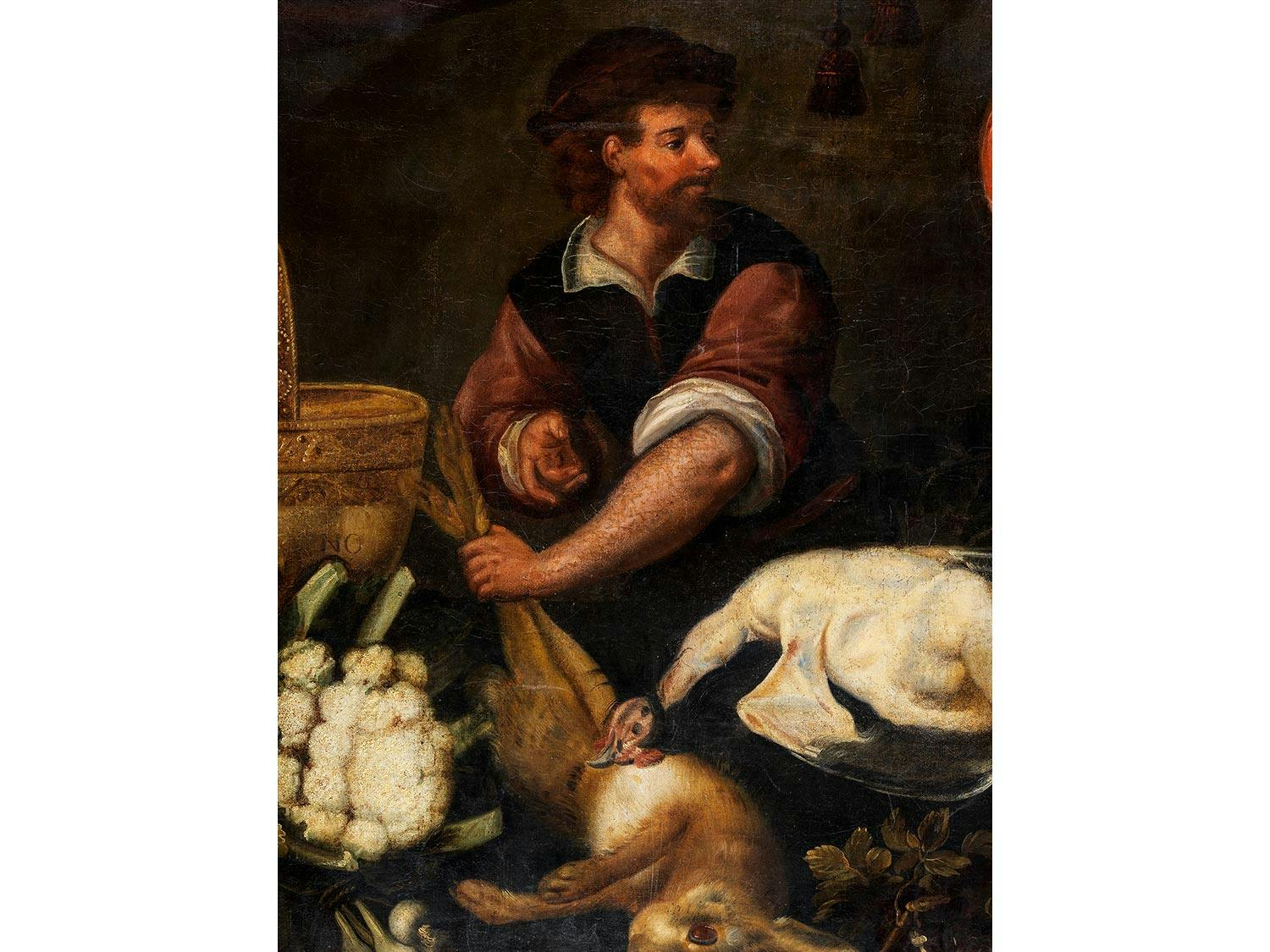 Detailabbildung: Frans Snyders, 1579 Antwerpen – 1657 ebenda, flämische Nachfolge des 17. Jahrhunderts