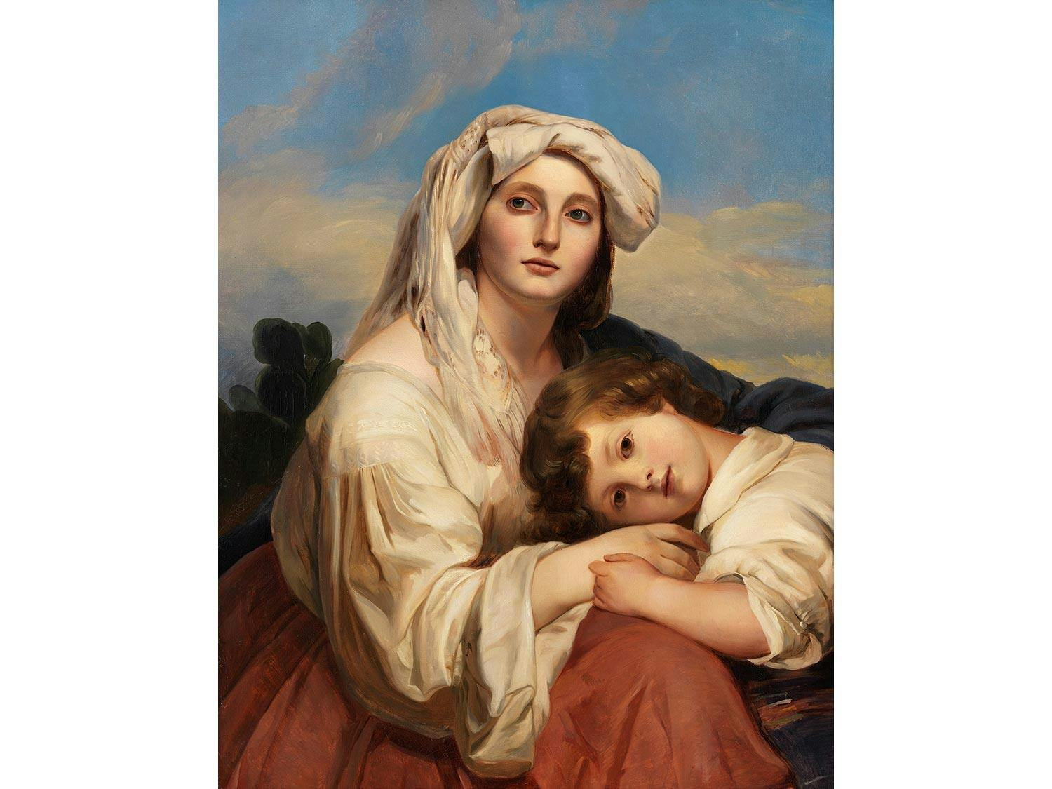 Franz Xaver Winterhalter, 1805 Menzenschwand – 1873 Frankfurt a.M., zug.