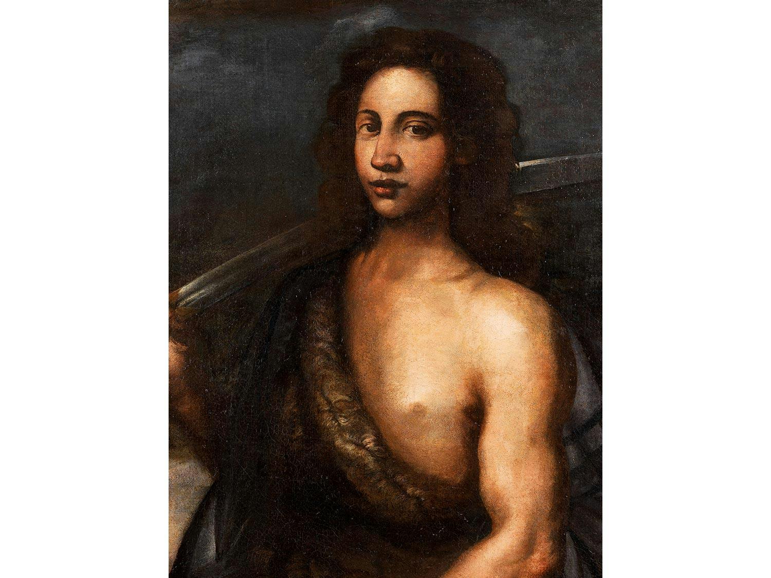 Detailabbildung: Sizilianische Schule des 17. Jahrhunderts, in der Art des Mario Minniti (1577 – 1640)