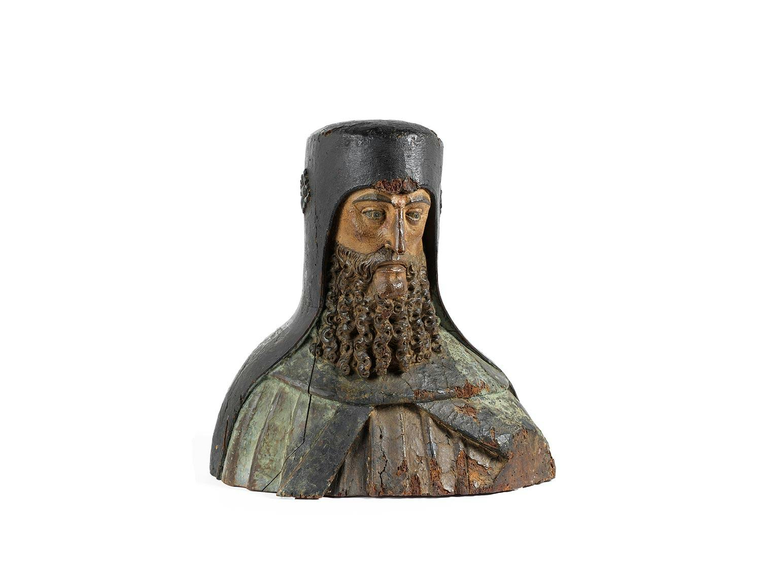 Büste eines Heiligen oder Würdenträgers