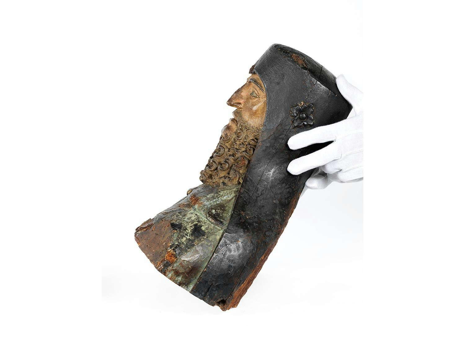 Detailabbildung: Büste eines Heiligen oder Würdenträgers