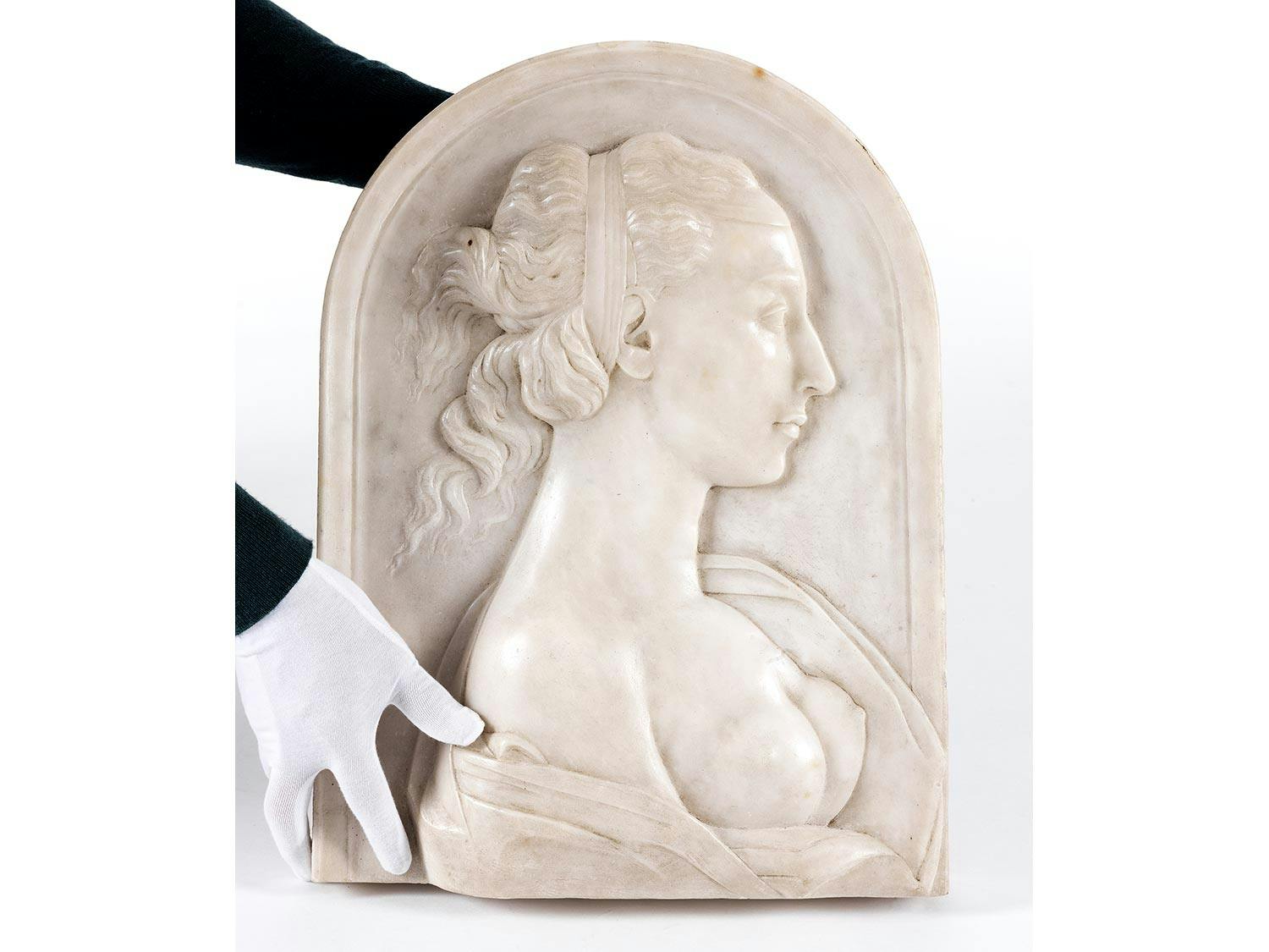 Detailabbildung: Andrea del Verrocchio, eigentlich „Andrea di Michele di Francesco di Cione“, auch genannt „il Verrocchio“, 1435 Florenz – 1488 Venedig, nach