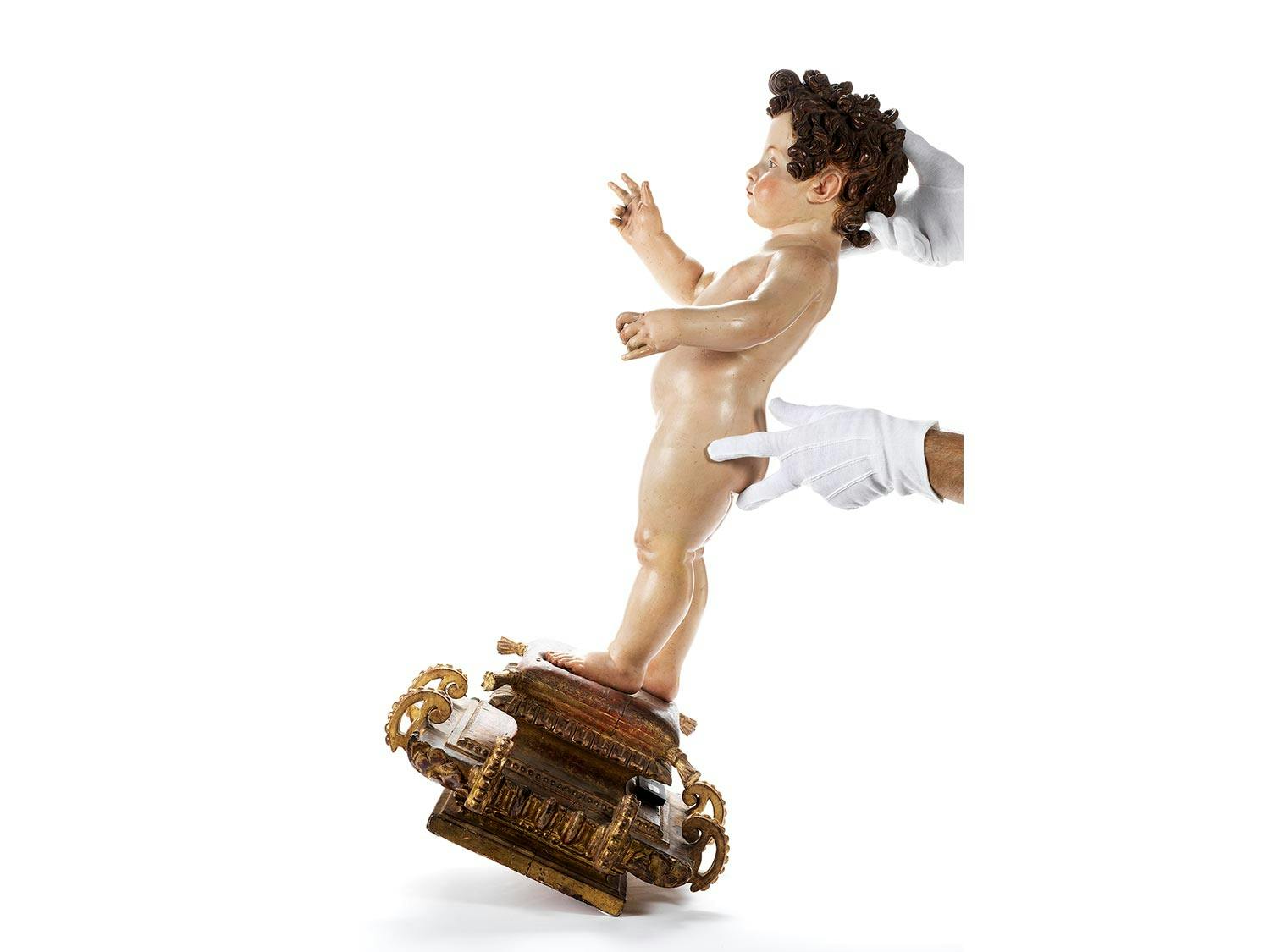 Detailabbildung: Segnendes Christuskind