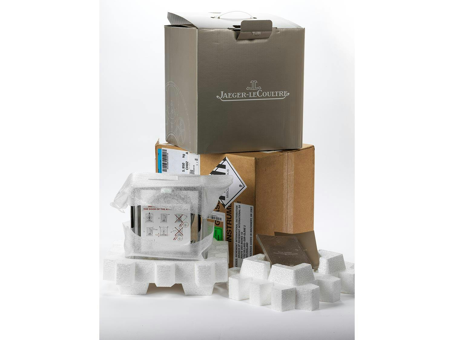 Detailabbildung: Original verpackte Jaeger-LeCoultre Atmos Collection Classic