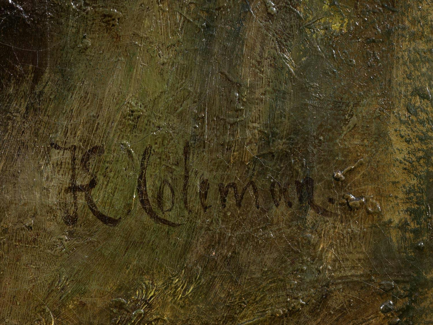 Detailabbildung: Enrico Coleman, 1846 – 1911