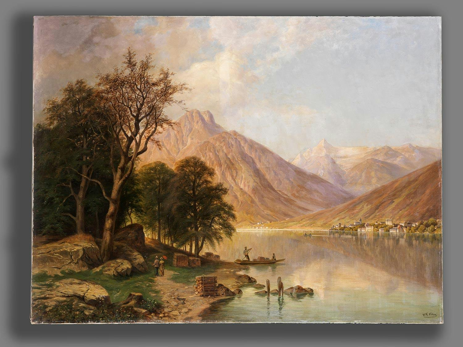 Detailabbildung: Wilhelm Theodor Nocken, 1830 Düsseldorf – 1905 ebenda