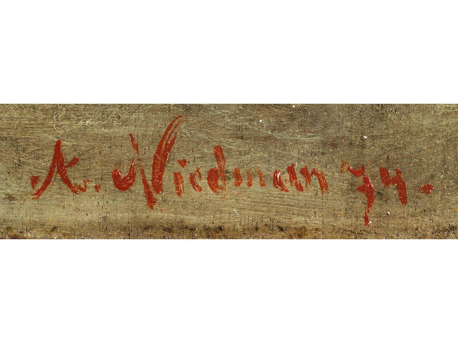 Detailabbildung: August Heinrich Niedmann, 1826 Braunschweig – 1910 Ried