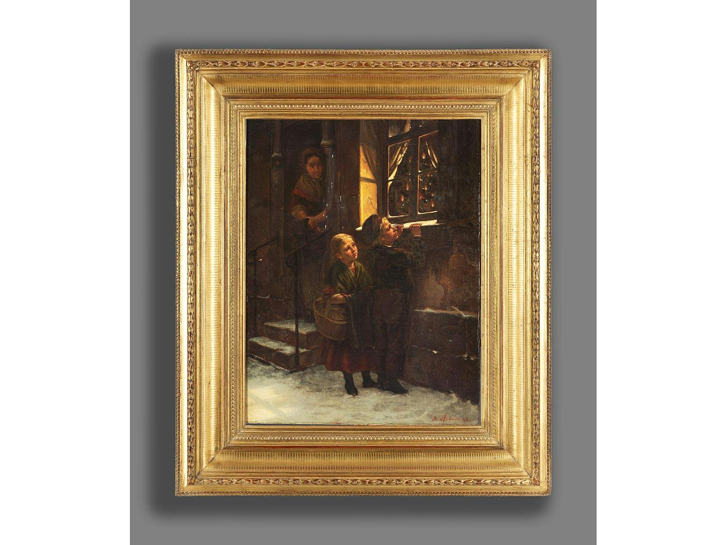 Detailabbildung: August Heinrich Niedmann, 1826 Braunschweig – 1910 Ried