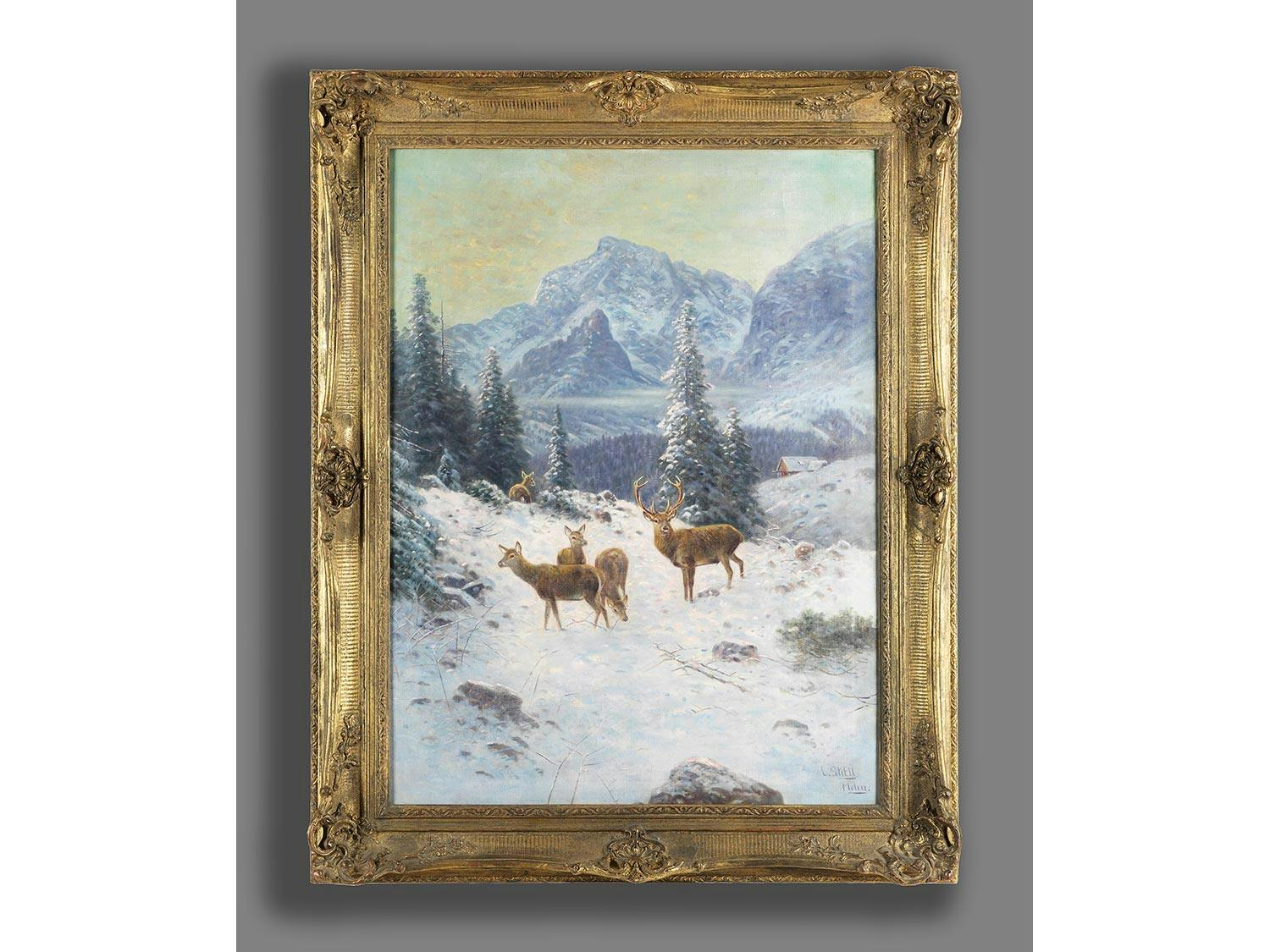 Detailabbildung: Ludwig Skell, 1842 Obergünzburg – 1905 München