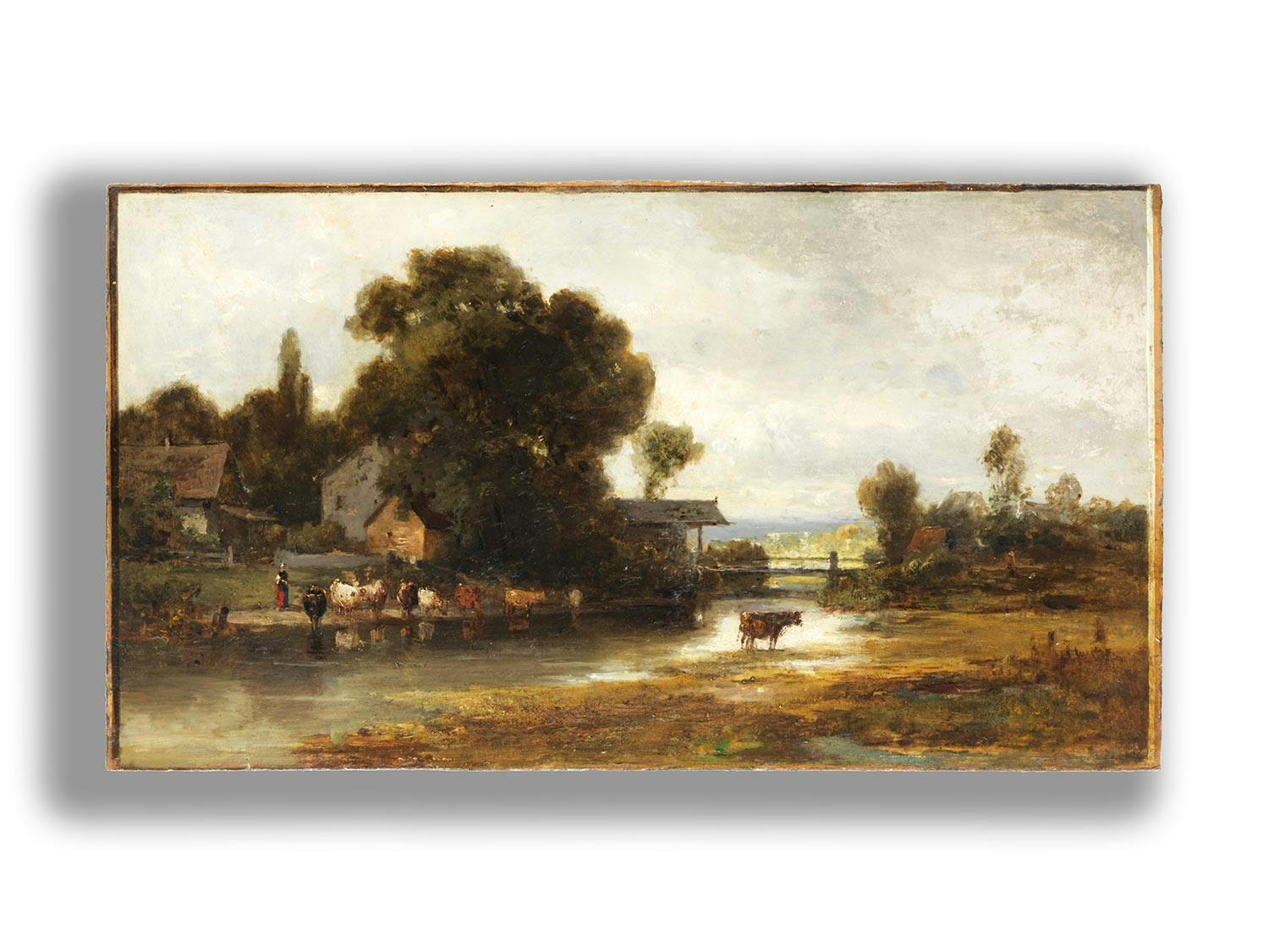 Detailabbildung: Eduard Schleich d. Ä., 1812 Haarbach – 1874 München