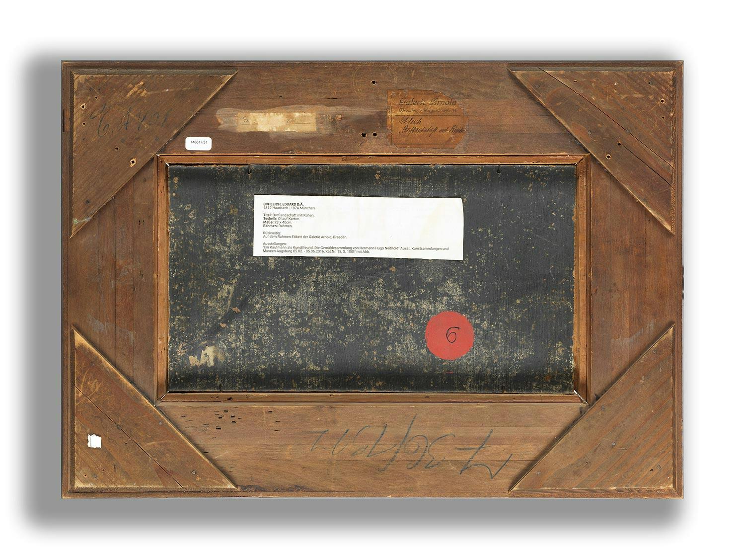 Detailabbildung: Eduard Schleich d. Ä., 1812 Haarbach – 1874 München