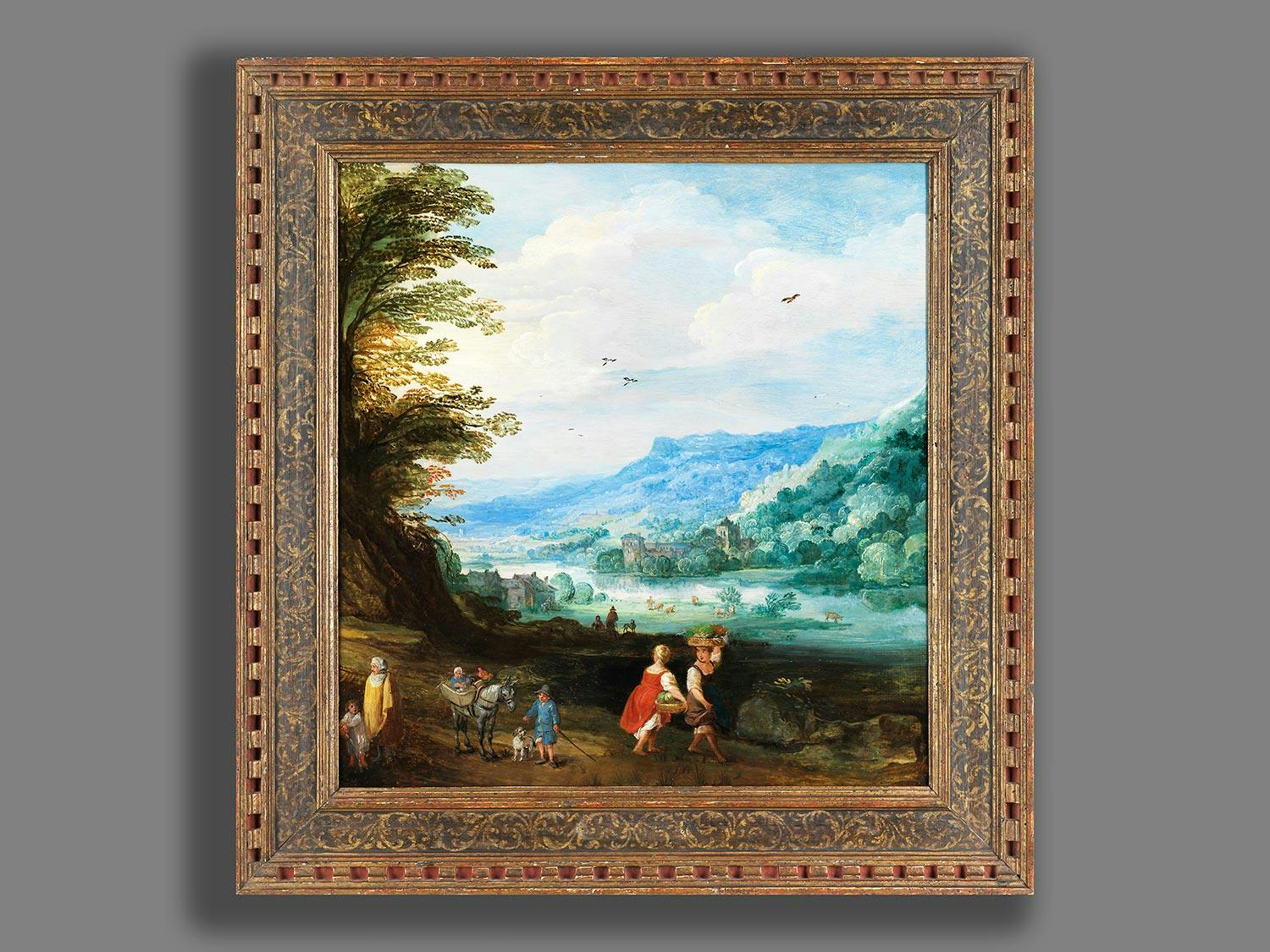 Detailabbildung: Jan Brueghel d. J. (1601 – 1678) und Joos de Momper d. J. (1564 – 1635)