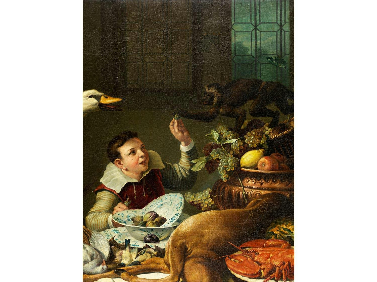 Detailabbildung: Frans Snyders, 1579 – 1657, Nachfolge des