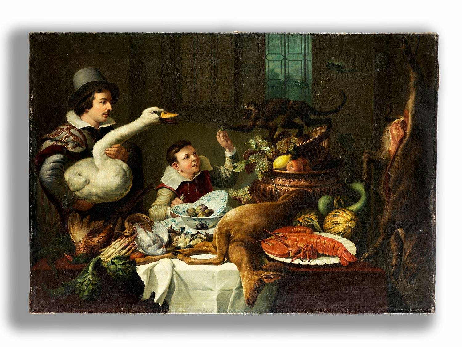 Detailabbildung: Frans Snyders, 1579 – 1657, Nachfolge des