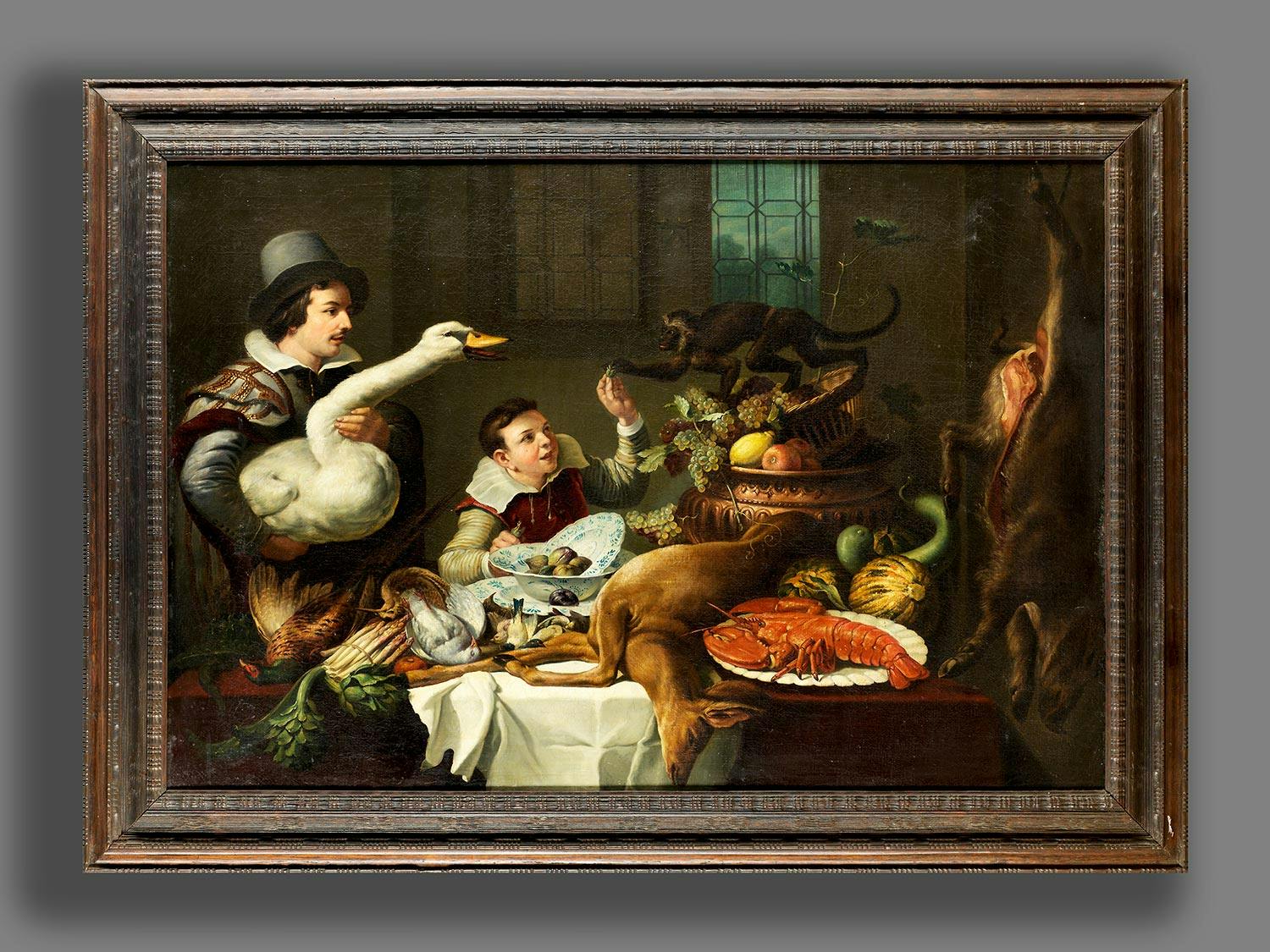 Detailabbildung: Frans Snyders, 1579 – 1657, Nachfolge des