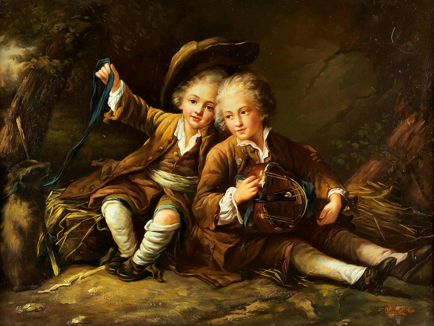 François Hubert Drouais, 1727 Paris – 1775 ebenda, nach