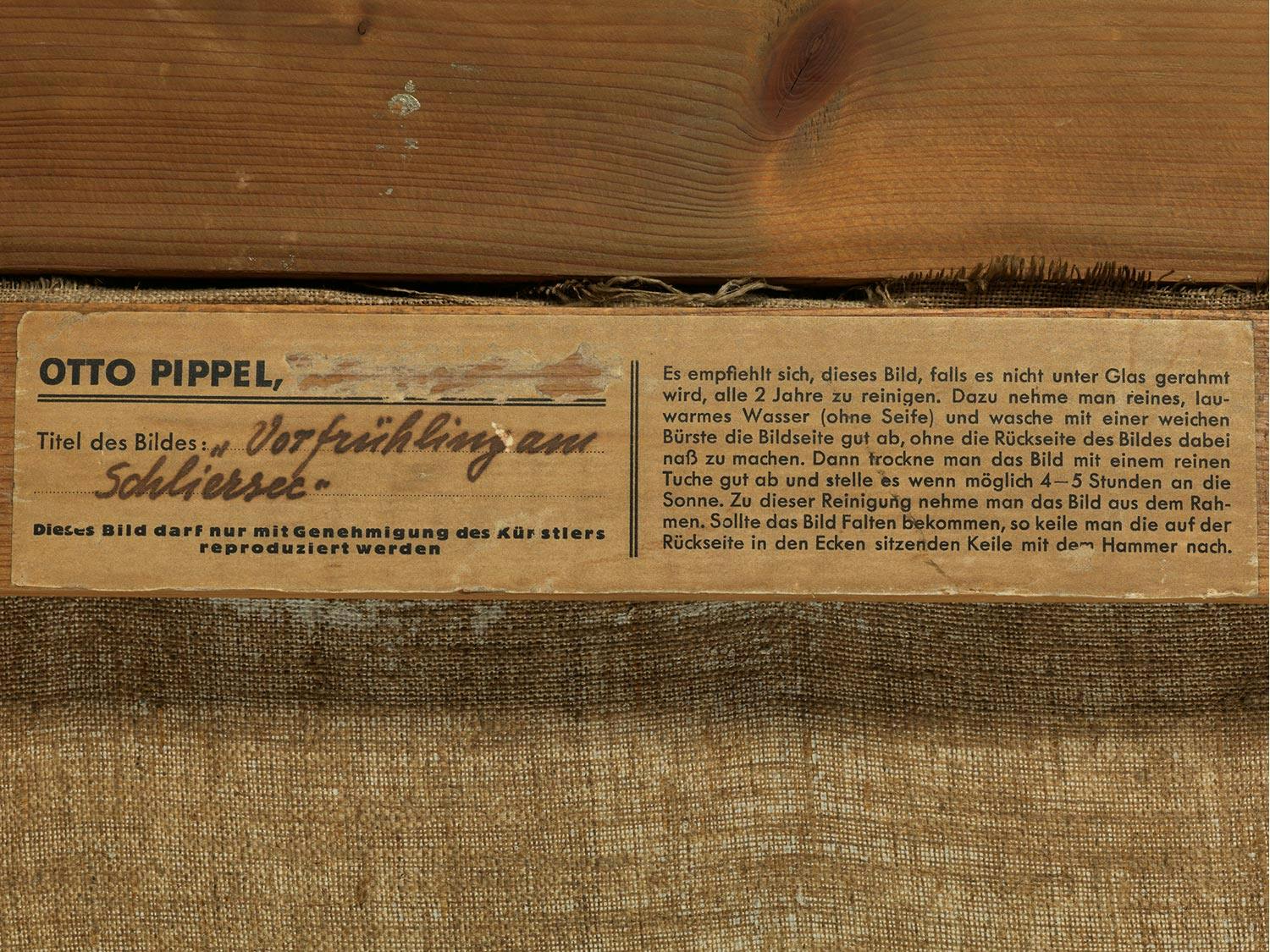 Detailabbildung: Otto Pippel, 1878 Lódz – 1960 Planegg bei München