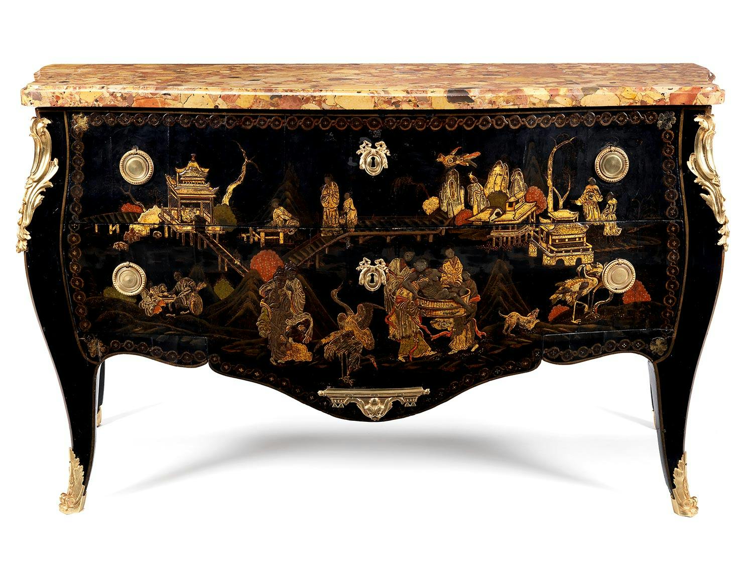 Detailabbildung: Louis XV-Kommode