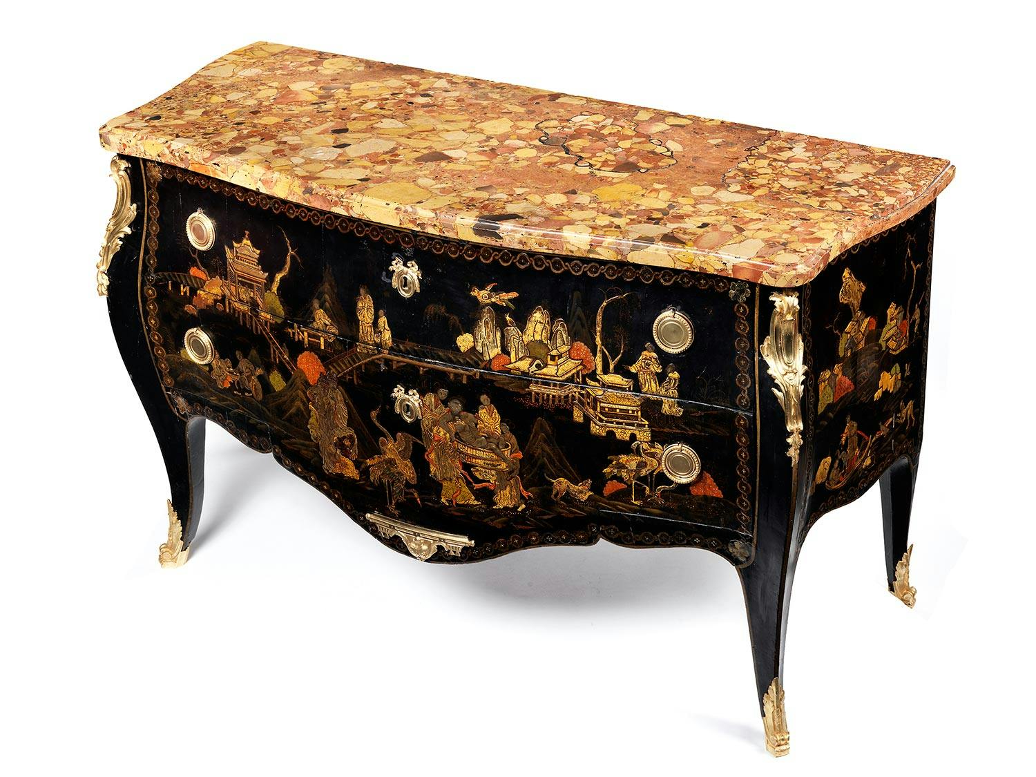 Detailabbildung: Louis XV-Kommode