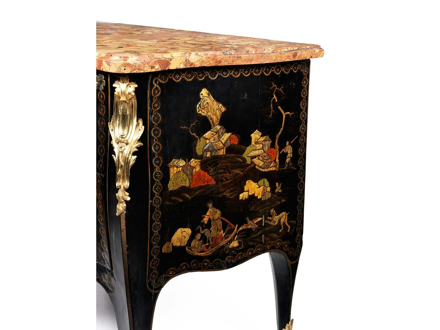 Detailabbildung: Louis XV-Kommode