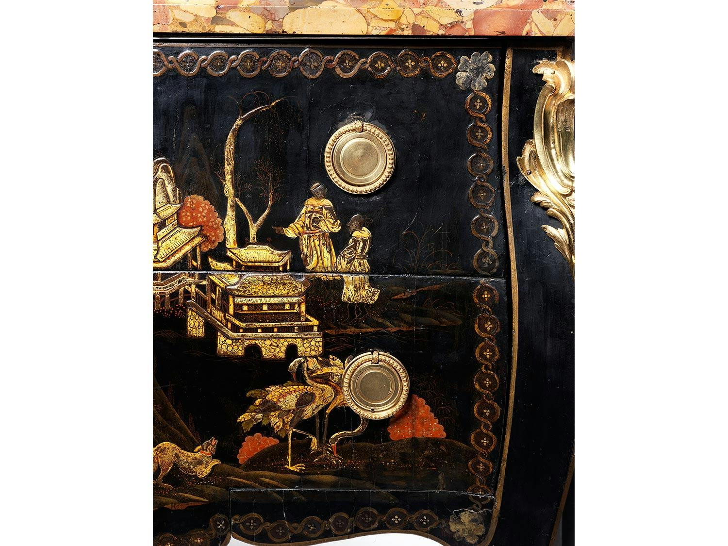 Detailabbildung: Louis XV-Kommode