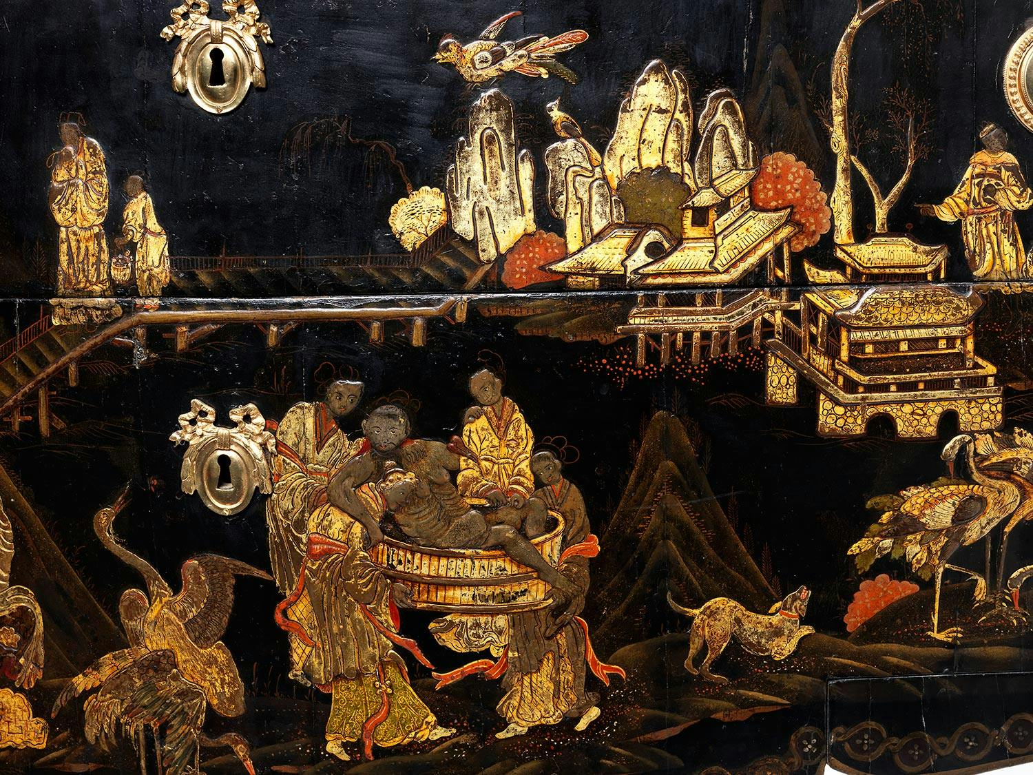 Detailabbildung: Louis XV-Kommode