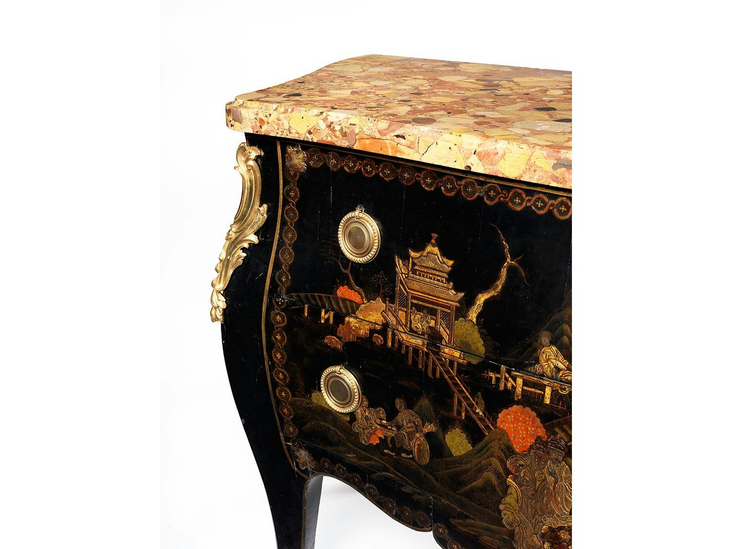 Detailabbildung: Louis XV-Kommode