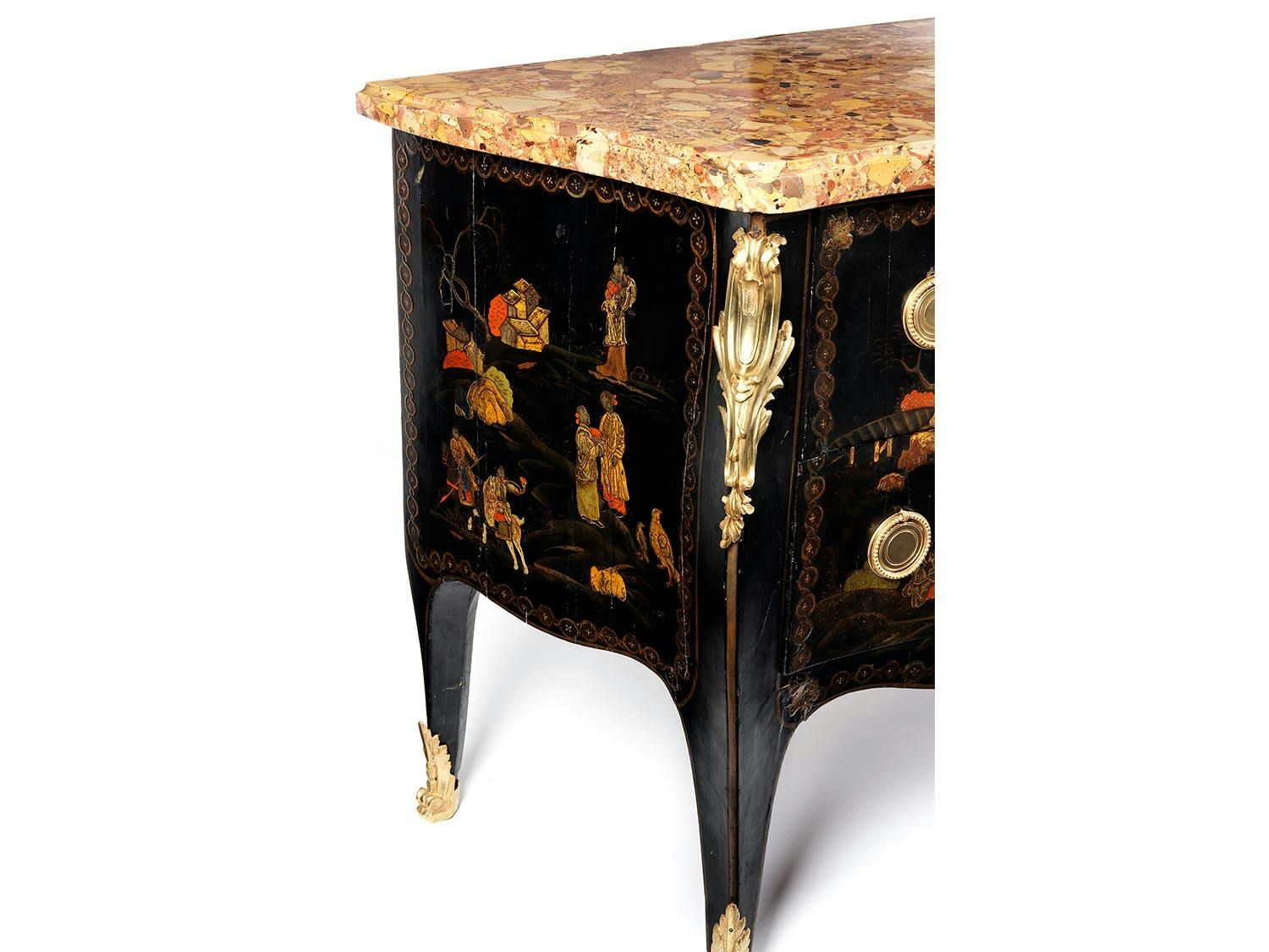 Detailabbildung: Louis XV-Kommode