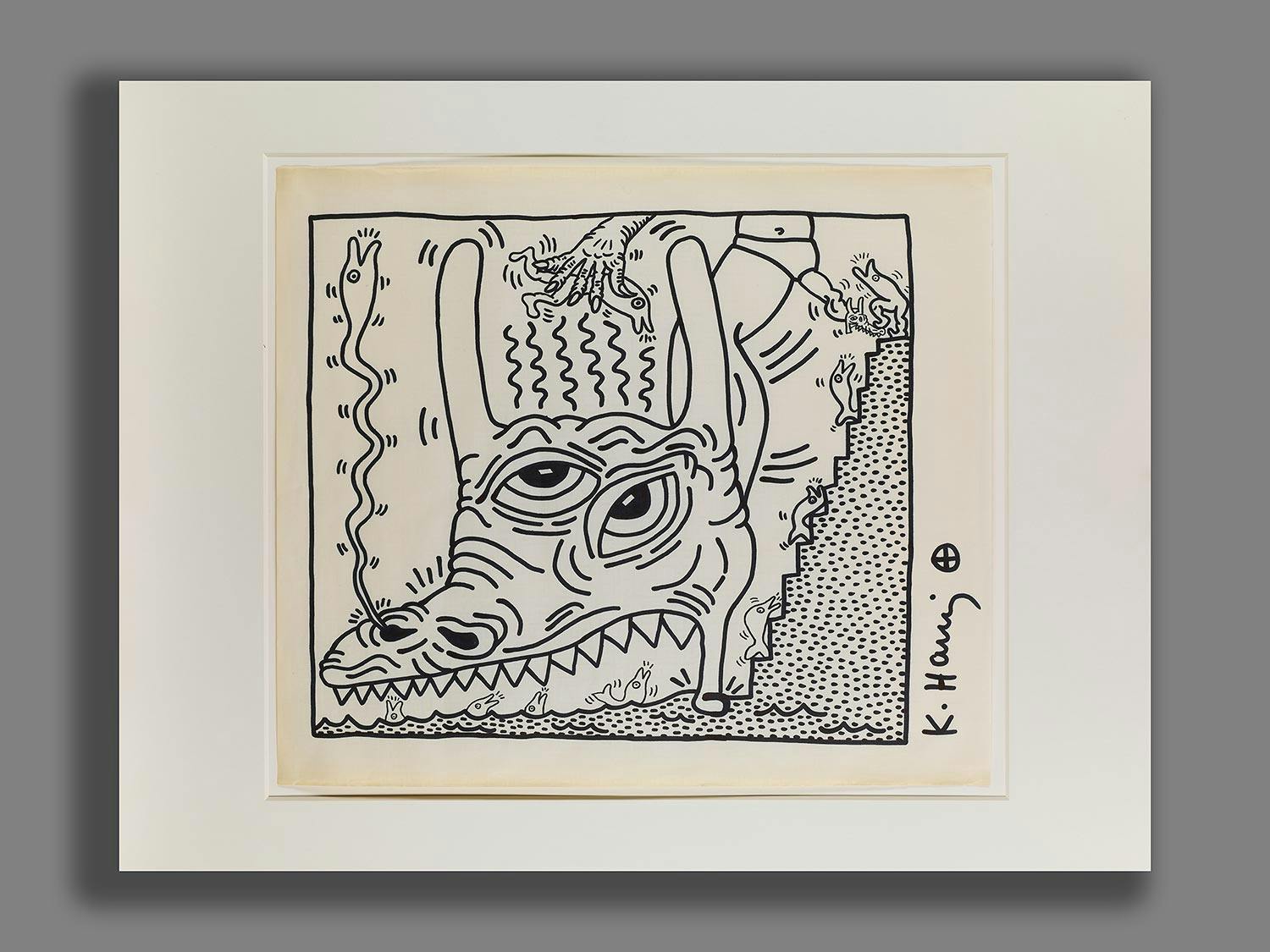 Detailabbildung: Keith Haring, 1958 Reading/Pennsylvania – 1990 New York