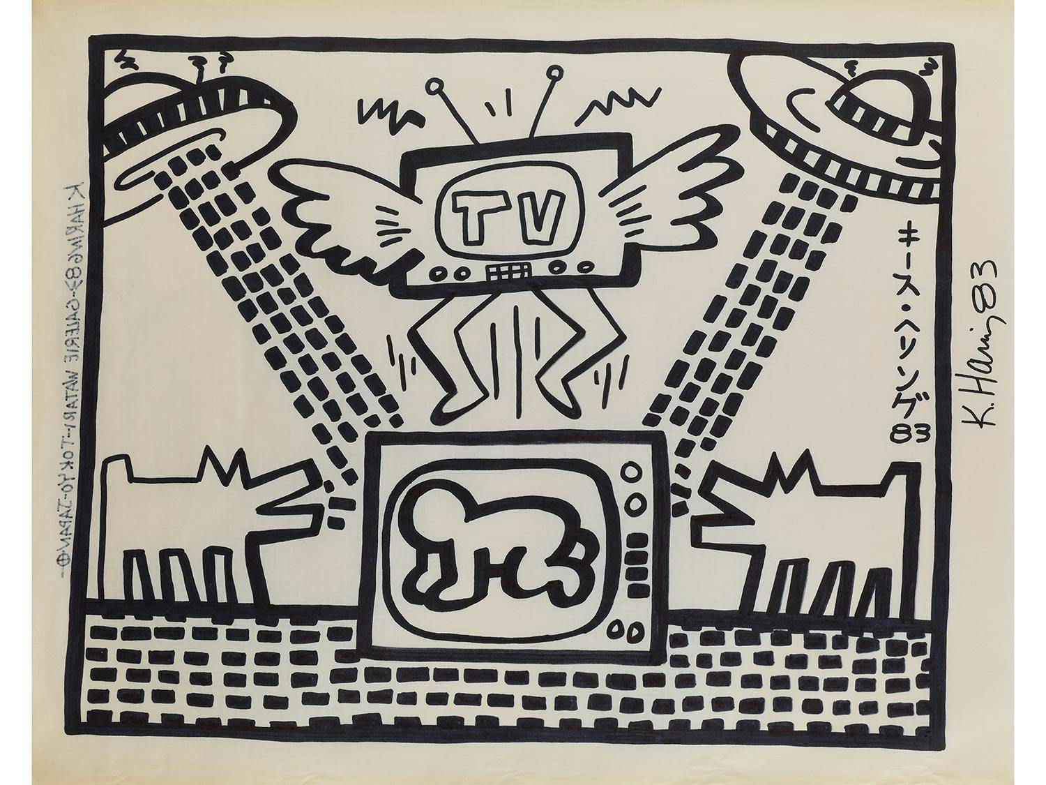 Keith Haring, 1958 Reading/Pennsylvania – 1990 New York