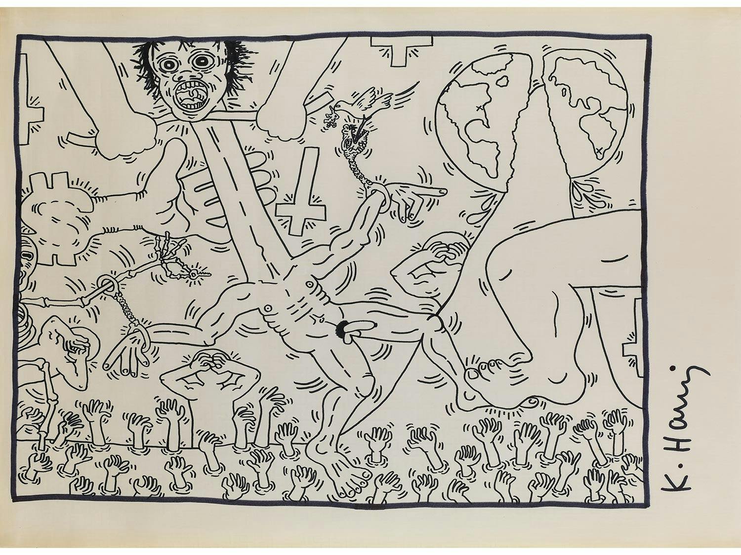 Keith Haring, 1958 Reading/Pennsylvania – 1990 New York