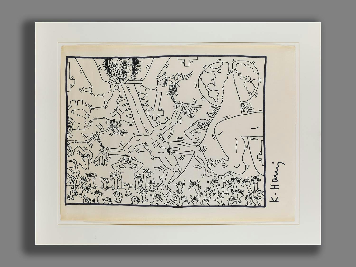 Detailabbildung: Keith Haring, 1958 Reading/Pennsylvania – 1990 New York