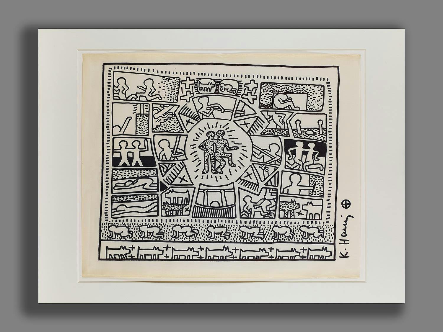 Detailabbildung: Keith Haring, 1958 Reading/Pennsylvania – 1990 New York