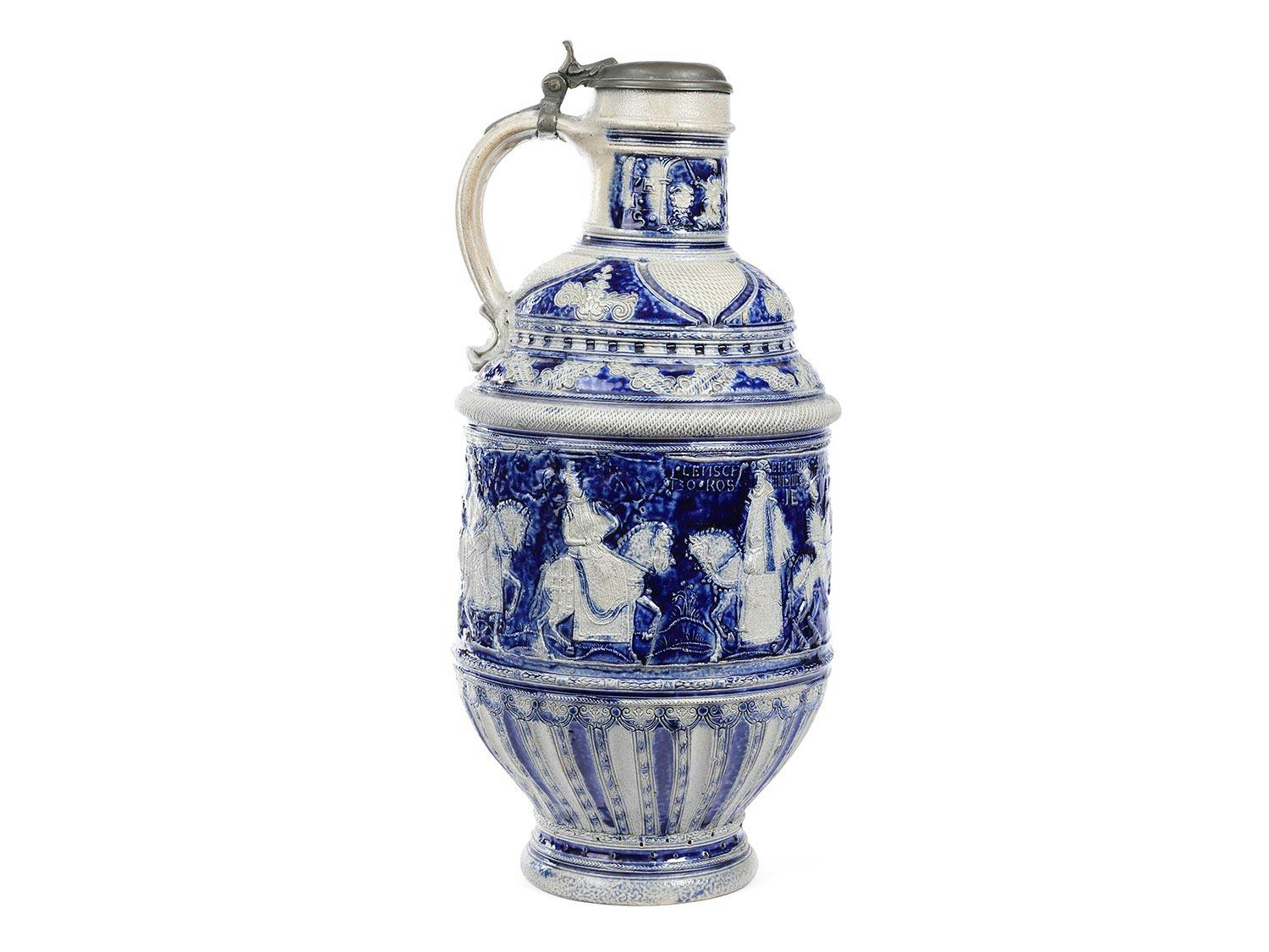 Detailabbildung: Westerwälder Reiterkrug