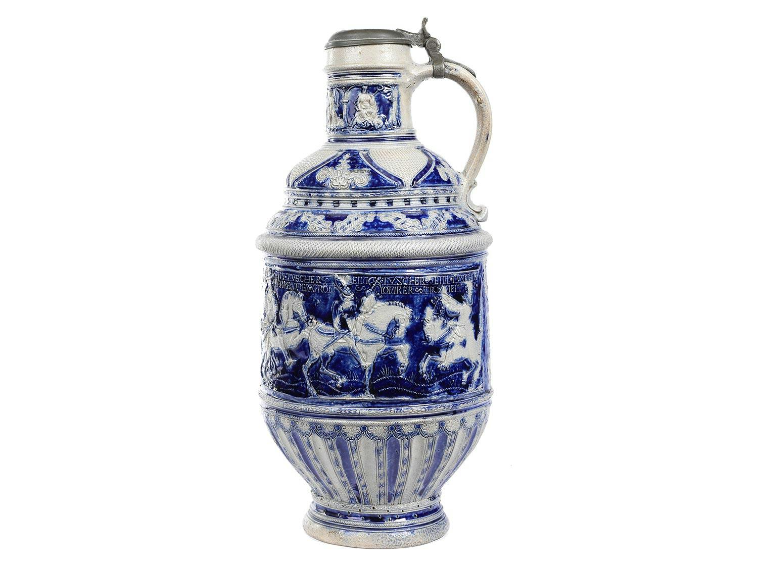 Detailabbildung: Westerwälder Reiterkrug