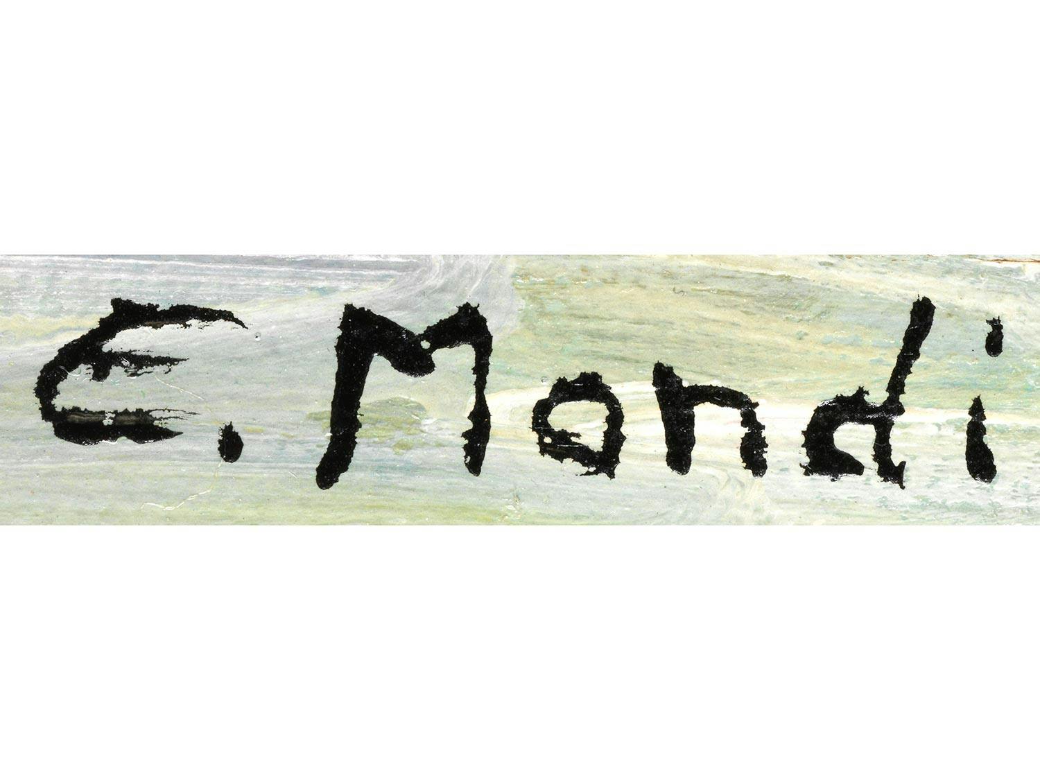 Detailabbildung: E. Mondi, Maler des 20. Jahrhunderts