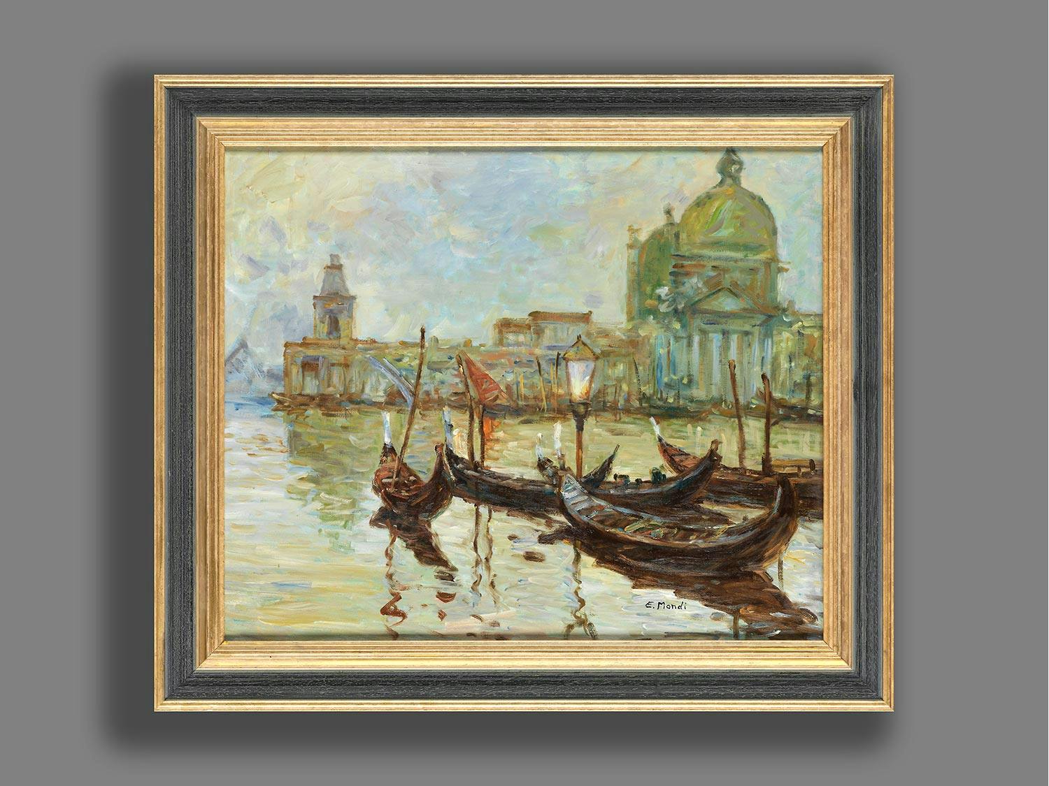 Detailabbildung: E. Mondi, Maler des 20. Jahrhunderts