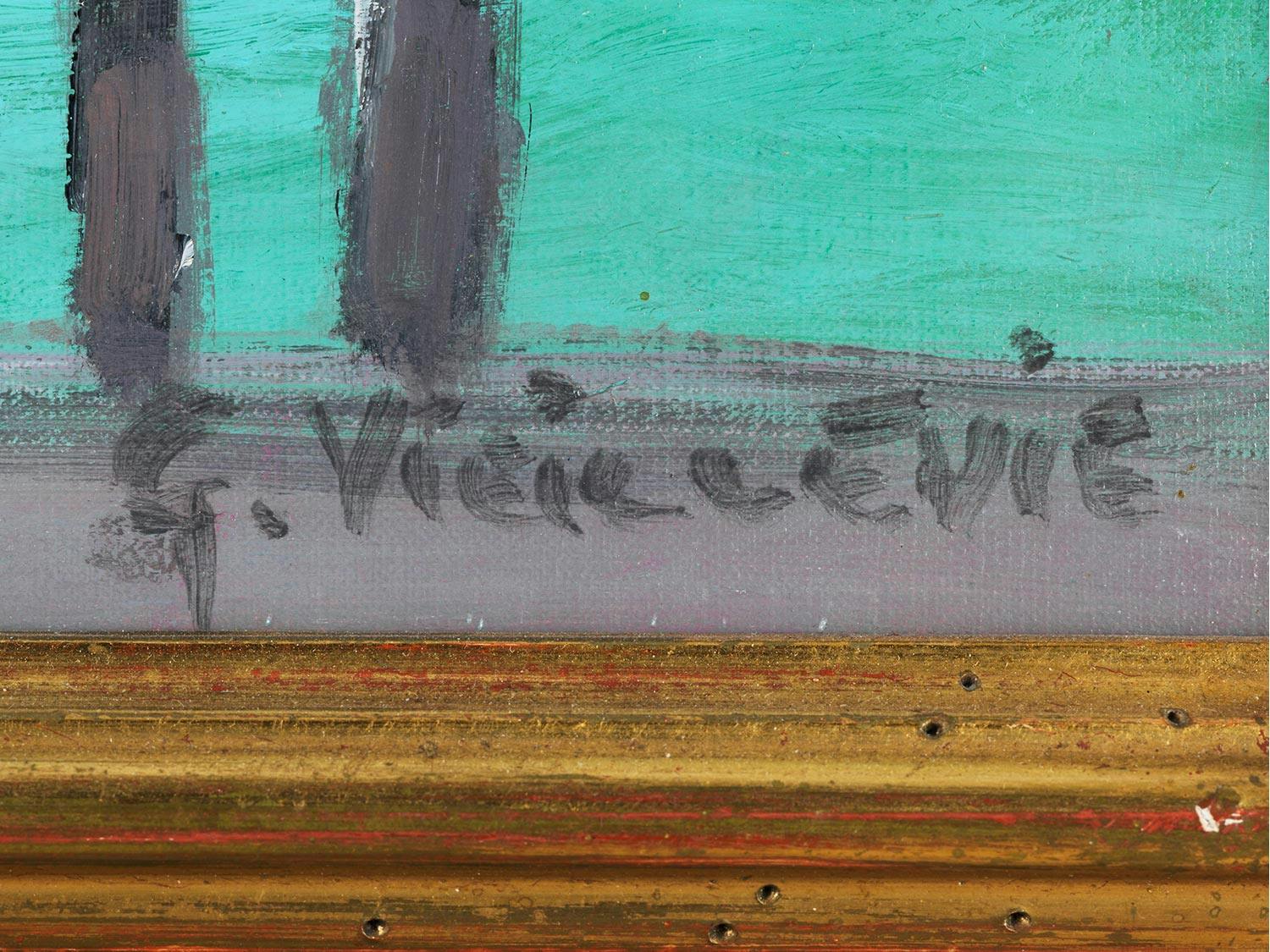 Detailabbildung: Gérard Vieillevie, 1939 – 1992