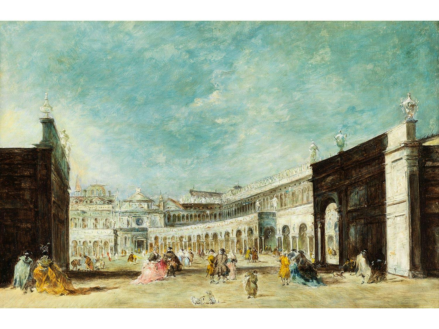 Francesco Guardi, 1712 Venedig – 1793 ebenda, nach