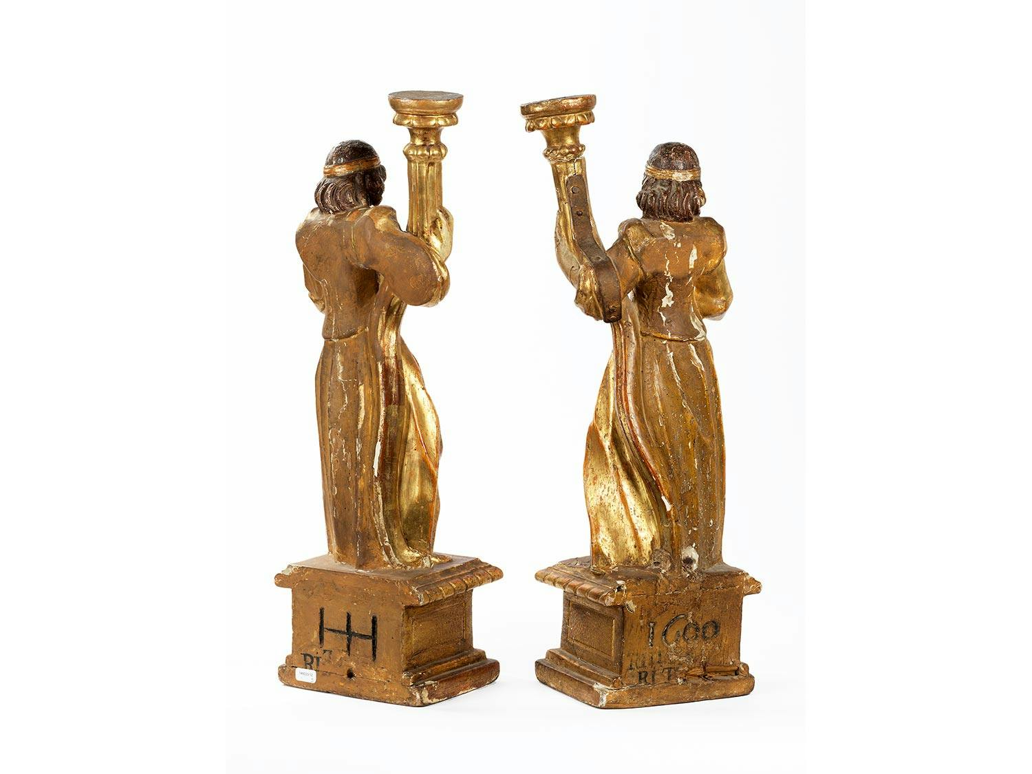 Detailabbildung: Paar Leuchterengel