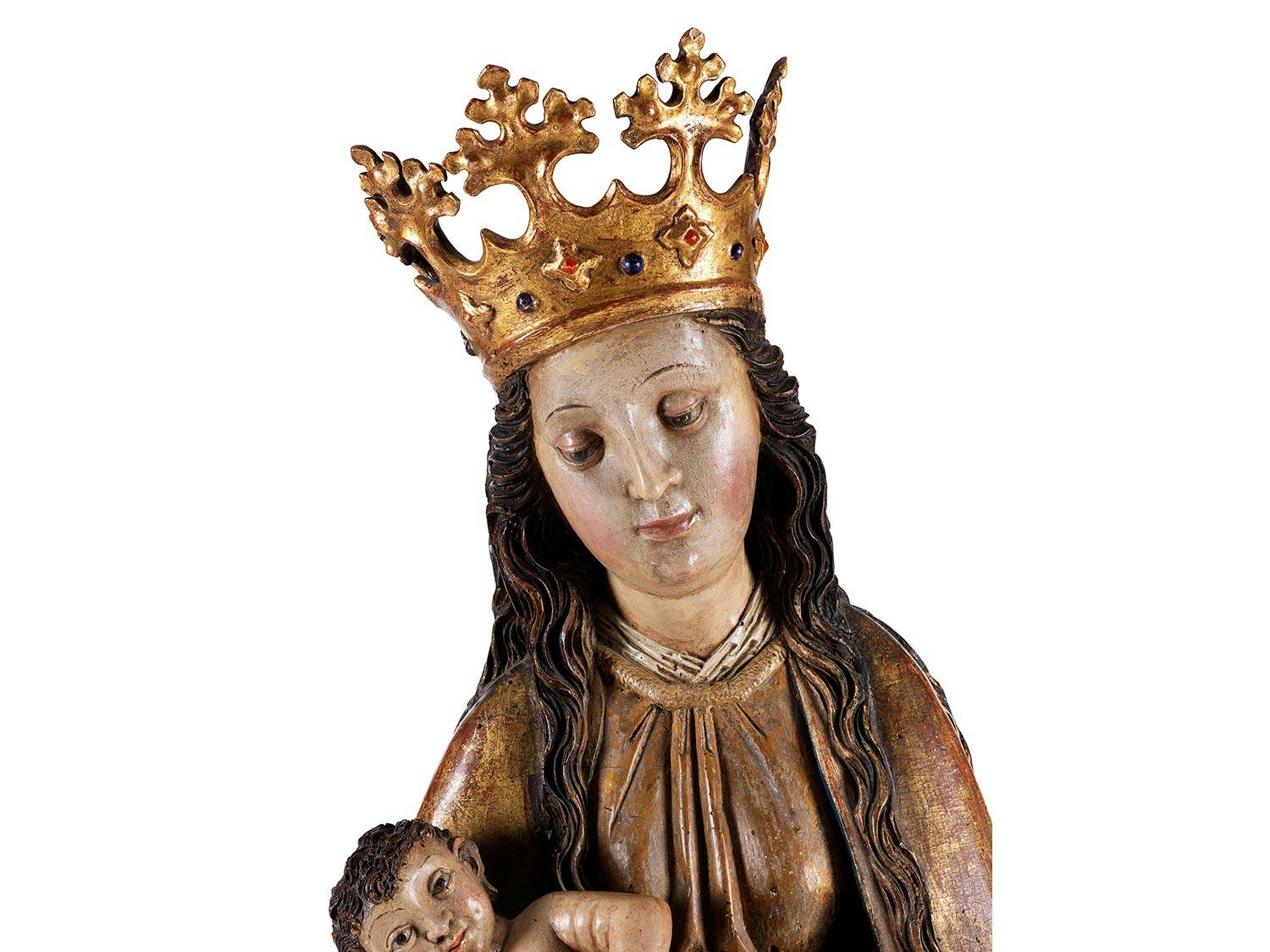 Detailabbildung: Große Mondsichel-Madonna