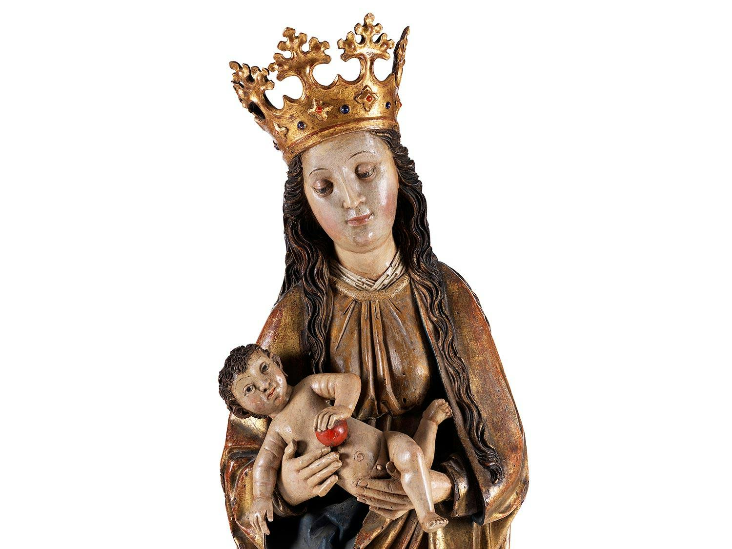 Detailabbildung: Große Mondsichel-Madonna