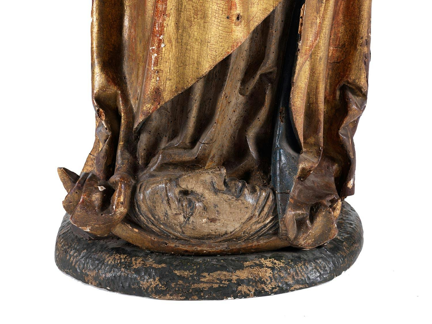 Detailabbildung: Große Mondsichel-Madonna