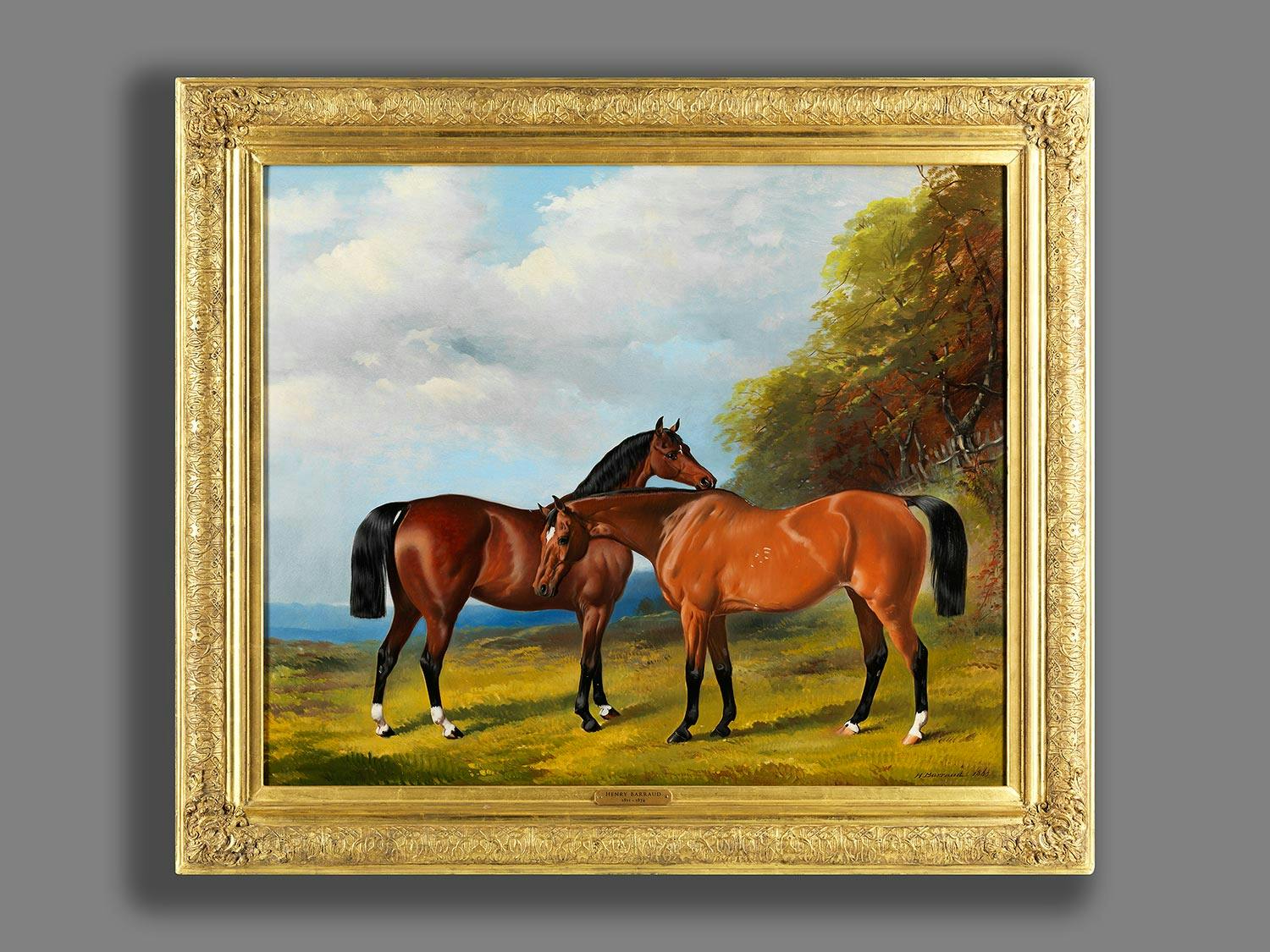 Detailabbildung: Henry Barraud, 1811 London – 1874 ebenda