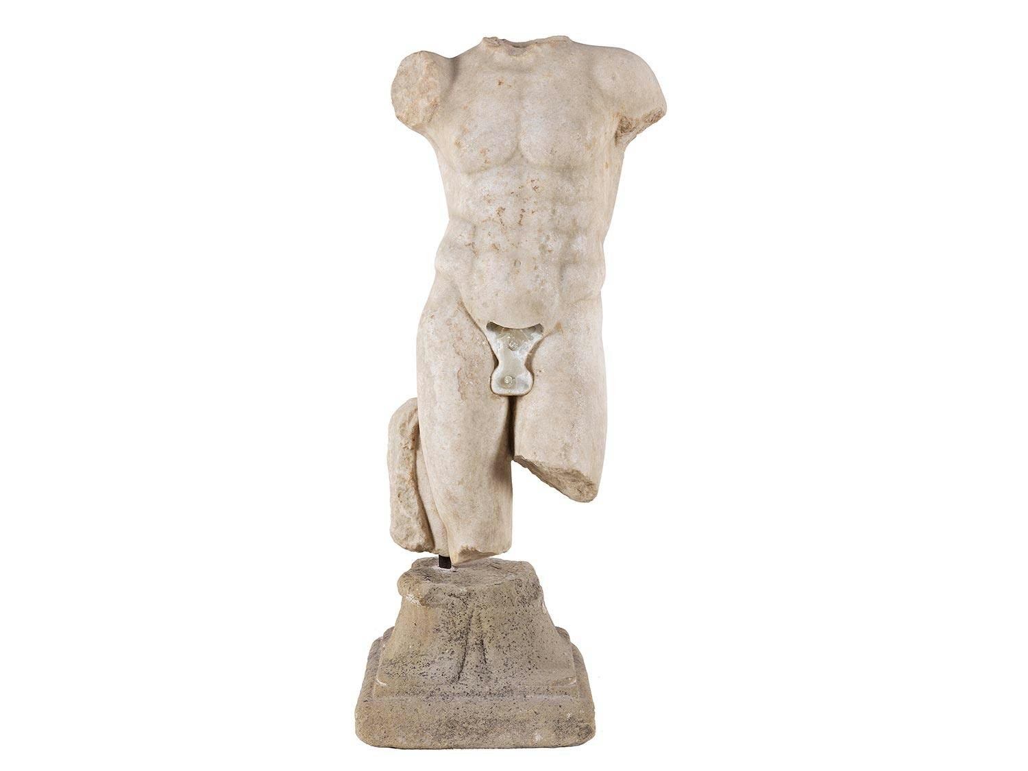 Torso eines Mannes